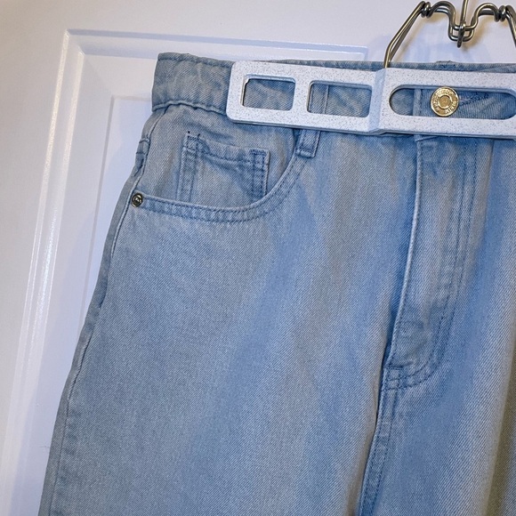 Missguided Jeans - Women's Tall Light Blue Denim Jeans (100% Cotton) - Picture 3 of 5